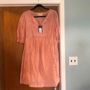 Universal Thread Pink eyelet sundress